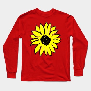 Sunflower Yellow Long Sleeve T-Shirt